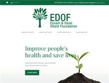 Tablet Screenshot of edof.org